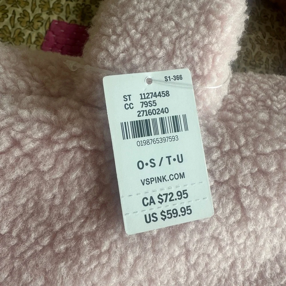 Victoria's Secret Pink Sherpa Tote - Picture 2 of 5
